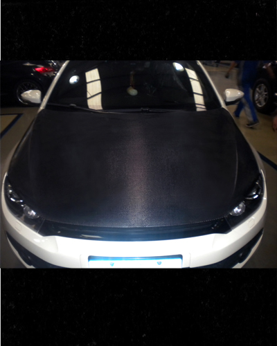 NẮP CA PÔ CARBON MẪU OEM SCIROCCO 2010